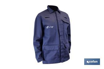 Work Jacket | Multi-risk | Dark Blue | Mica Model - Cofan